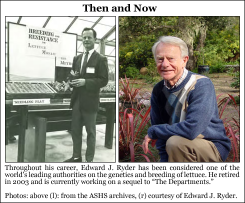 Edward Ryder - then and now